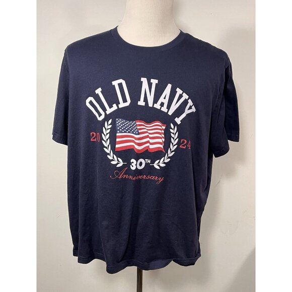 5 Adult XXL Old Navy Graphic Tees Holiday Nature Prints Hello Kitty Peanuts USA - Picture 6 of 15